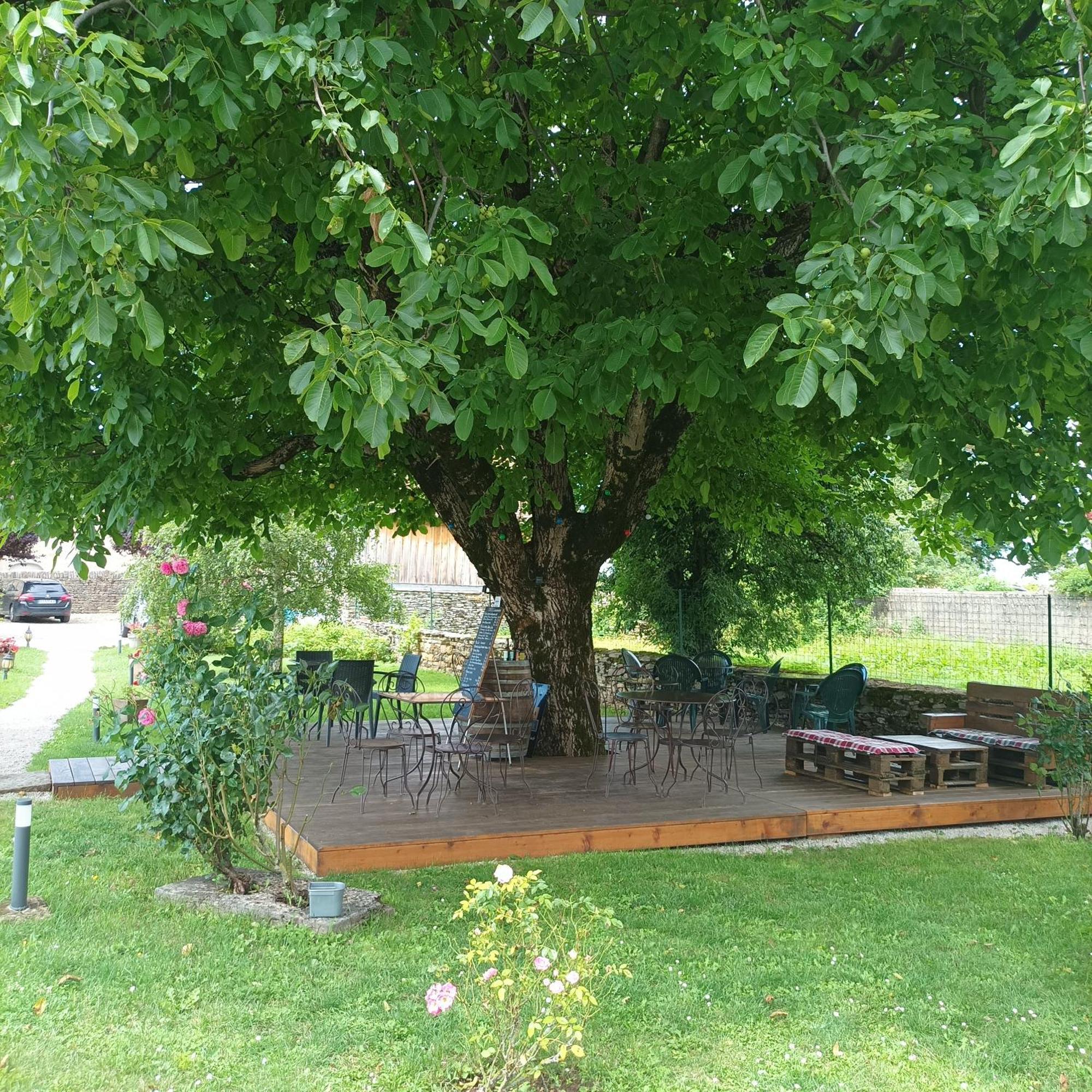 Maison D'Eusebia Château-Chalon Exteriör bild