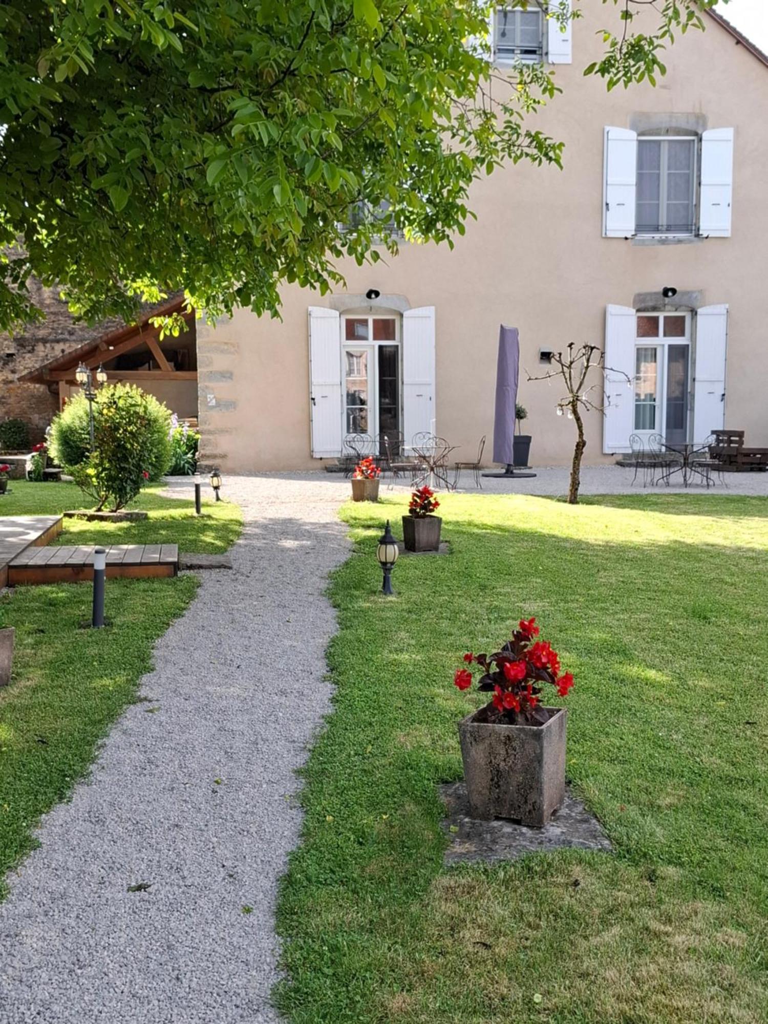 Maison D'Eusebia Château-Chalon Exteriör bild